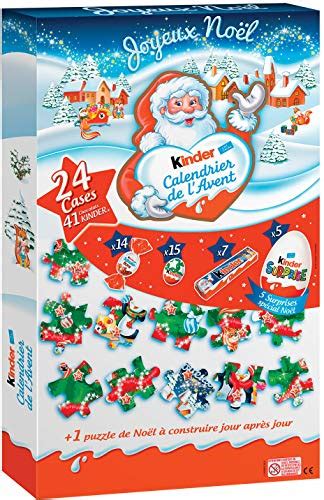 Kinder/Ferrero Calendario Dell Avvento Kinder Maxi Puzzle 343 G, da ...