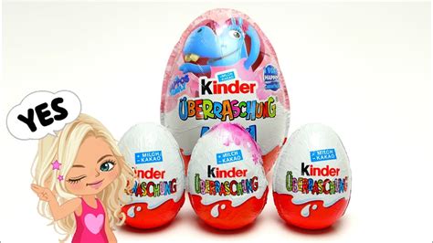Kinder Maxi Surprise EGG with Maxi Toys for Kids   YouTube