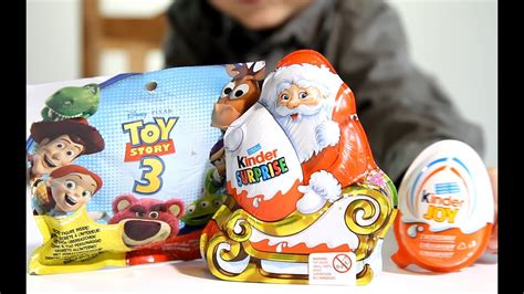 Kinder Santa Chrismas 2013 Edition and Toy Story 3 ! of ...