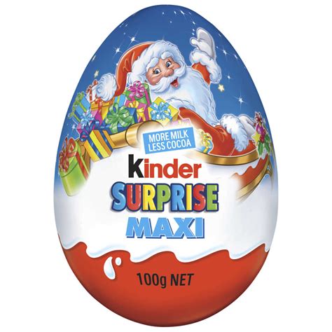 Kinder Surprise Maxi Christmas Egg 100g | BIG W