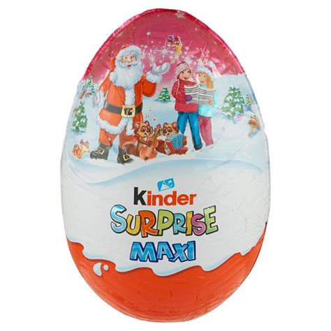 Kinder Surprise Maxi Sweet Egg with Milk Chocolate   with ...