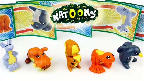 Kinder Surprise Toys Natoons Series Animal Shifters 2014 2015 ...