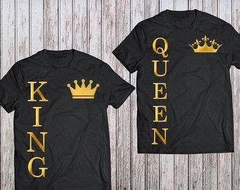 King and Queen Couples T shirt Set, King and Queen Couples ...