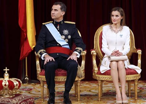 King Felipe VI and Queen Letizia of Spain Coronation ...