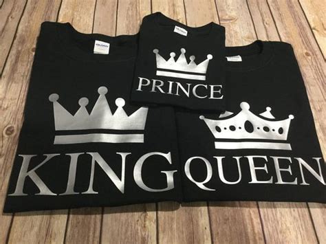 King Queen Prince Princess One Piece or Shirt