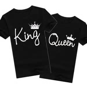 King Queen T Shirt Imperial Crown Printing King And Queen ...