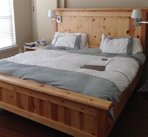 King Size Bed Frame Plans | BED PLANS DIY & BLUEPRINTS