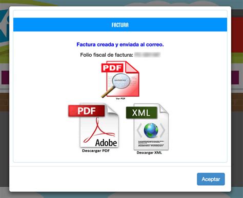 Kiosko Facturación Facturar Ticket   Descargar XML