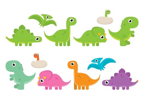 Kit Imprimible   Dinosaurios Bebe   Diseño Full   $ 150,00 en Mercado Libre