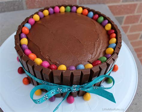 Kit Kat Cake Recipe   Easy Birthday Cake Idea!