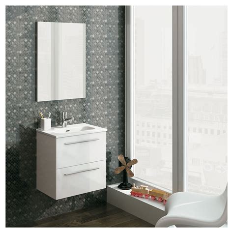 Kit Vanitorio + Espejo Blanco | Muebles de baño, Tocador de baño ...