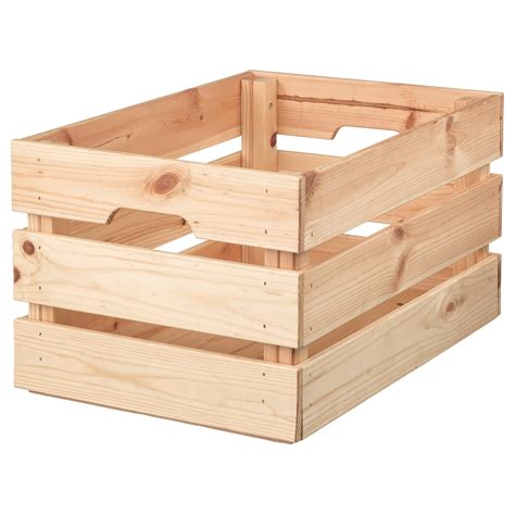 KNAGGLIG Box   pine   IKEA