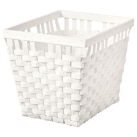 KNARRA Cesta, blanco, 38x29x30 cm   IKEA