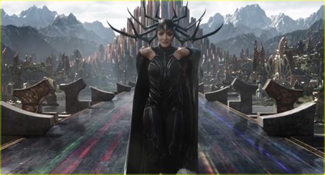 Kneel… for your queen. Cate Blanchett is Hela in Thor ...