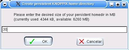 KNOPPIX. ¿Como guardar archivos creados por el usuario en una ...