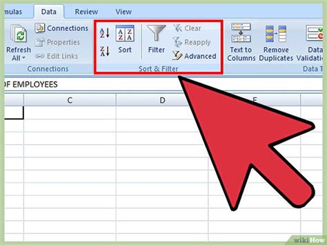 Kolommen in Microsoft Excel alfabetisch sorteren   wikiHow
