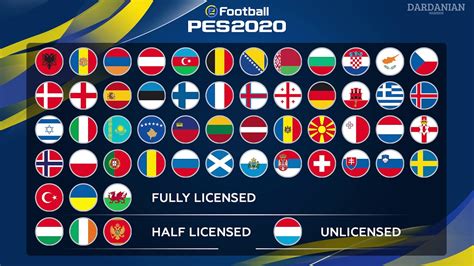 Kosovo in PES 2020! All UEFA members and EURO 2020 in ...