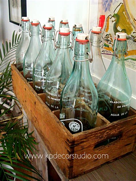 KP Tienda Vintage Online: Caja de botellas antiguas de ...