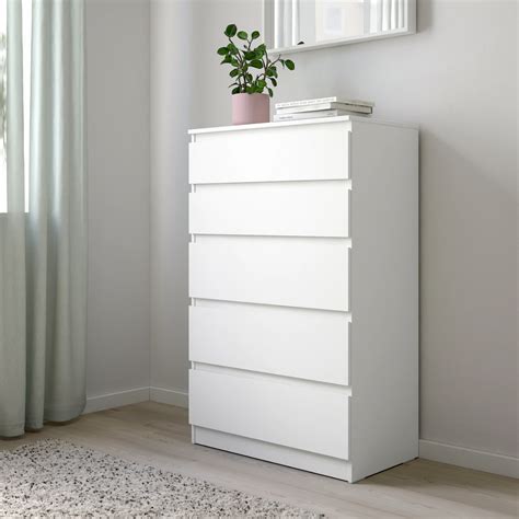 KULLEN Cómoda de 5 cajones, blanco, 70x112 cm   IKEA ...