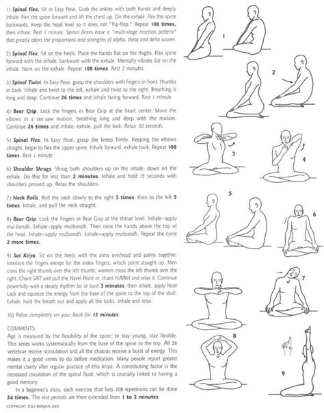 Kundalini yoga   another interesting take on yoga ...
