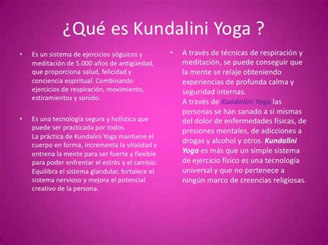 Kundalini yoga presentacion 2011