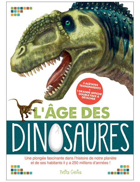 L âge des dinosaures   Québec loisirs