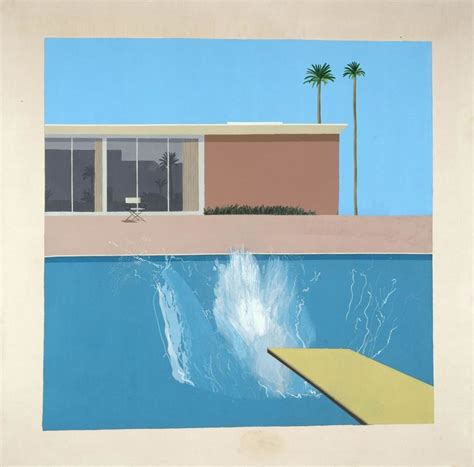L Œuvre à la loupe : A Bigger Splash de David Hockney   Le ...