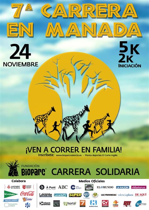 La 7ª Carrera en Manada de BIOPARC Valencia será el 24 de ...