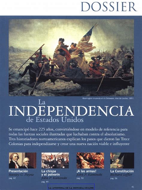 La Aventura de La Historia   Dossier033 La Independencia ...