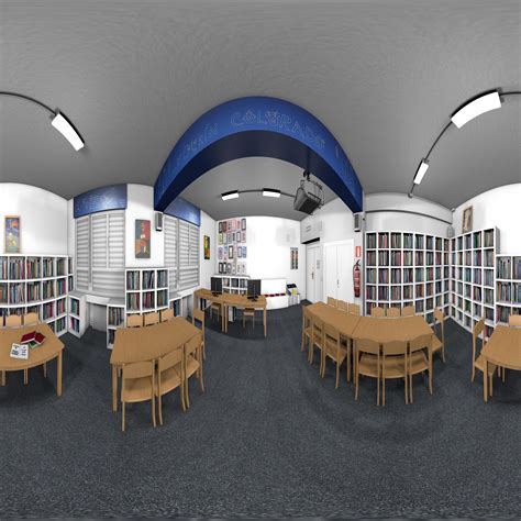 La biblioteca en realidad virtual – Colegio Público Cisneros