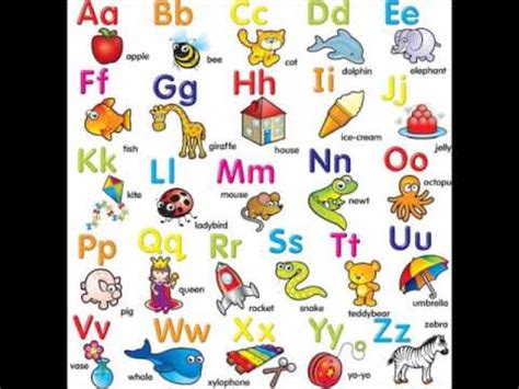 la canción del alfabeto en ingles para niños   YouTube