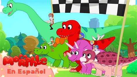 La Carrera de Dinosaurios   Mila y Morphle | Caricaturas para Niños ...