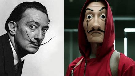 La Casa de Papel : Salvador Dalí, el pintor que inspiró ...