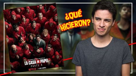 LA CASA DE PAPEL TEMPORADA 4 *Netflix* | Crítica/ Review ...