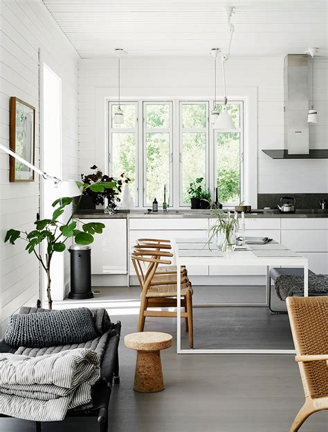 La casa minimalista de una estilista de interiores nórdica ...