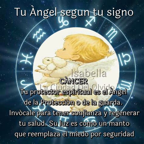 La Ciudad Del Olvido : Tu Angel segun tu signo zodiacal CANCER
