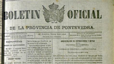 La colección de los boletines oficiales de la provincia desde 1834 ya ...