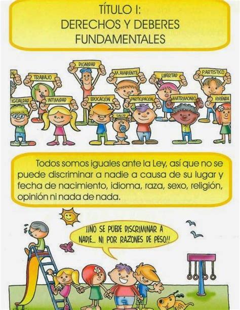 La Constitución Española para niños. Explicación, bandera ...