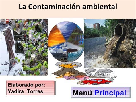 La contaminación ambiental