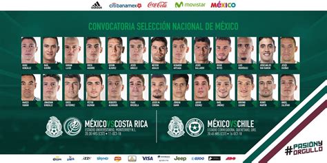 La convocatoria de la Selección Mexicana para los próximos ...