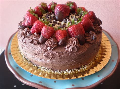 La Cucina del Topino & Co.: Torta de Chocolate y Frutillas