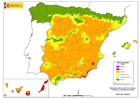 La desertificación en España