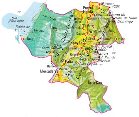 La economía del departamento del Cauca: concentración de tierras y ...