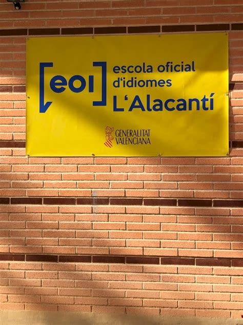 La EOI de l’Alacantí tendrá abierto el plazo de matrícula hasta el 31 ...