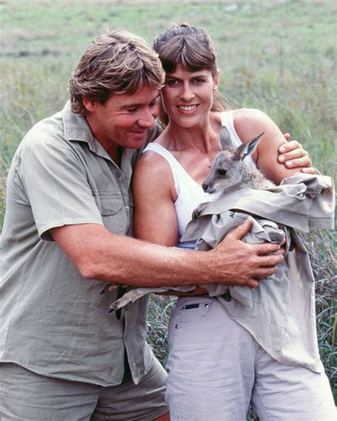 La esposa de Steve Irwin le prometió que cuidara de sus animales como ...