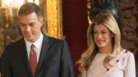 La esposa del presidente español Pedro Sánchez infectada por el coronavirus