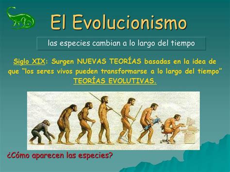 LA EVOLUCIÓN 4º de E.S.O..   ppt descargar