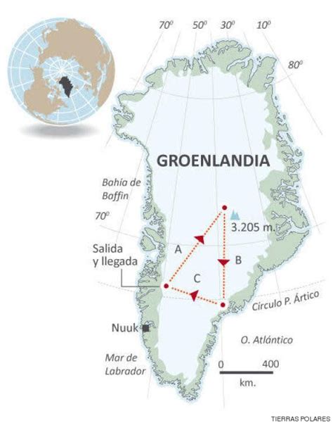 La expedición Cumbre de Hielo Groenlandia 2016 alcanzará los 3.205 ...