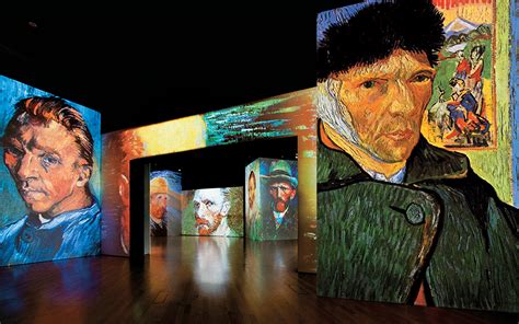 La exposición  Van Gogh Alive   The Experience  en Madrid