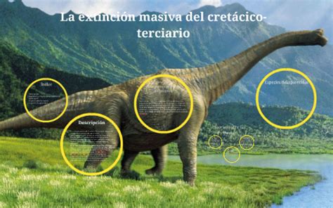 La extinción masiva del cretácico terciario by Fran ...